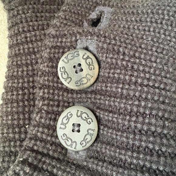 Ugg Classic Cardy Boots in Black - Picture 4 of 7